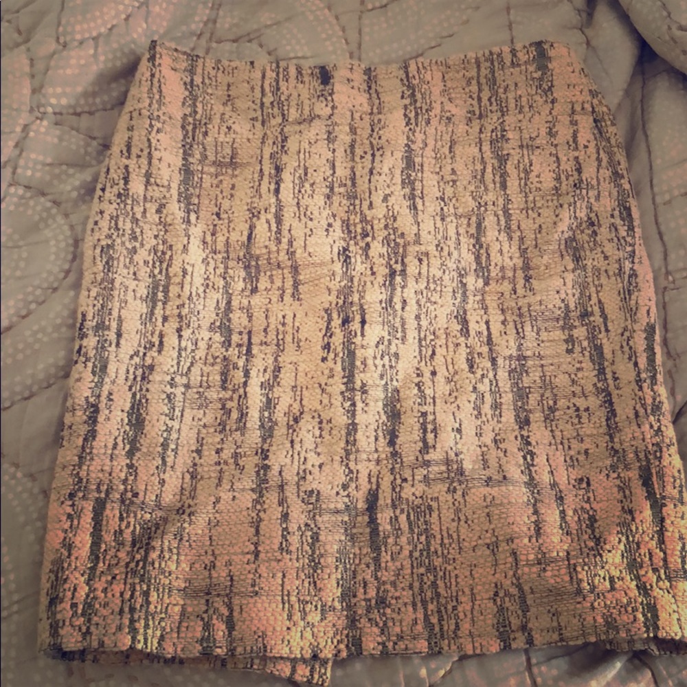 Badgley Mischka Pencil Skirt - Tweed.
